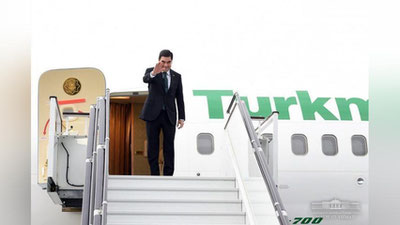 'Туркманистон Президентининг давлат ташрифи ниҳоясига етди'ning rasmi