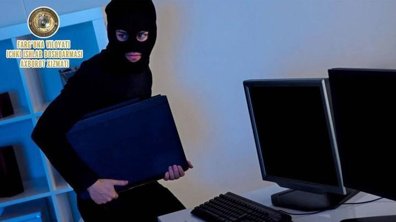 Изрображение 'В Коканде трое подростков обокрали учебный центр'