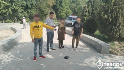 Изрображение 'В Навои девочки-попрошайки ограбили прохожего средь бела дня'