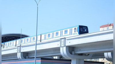'Toshkent metrosining Qo`yliq-Sergeli yo`nalishidagi bekatlarda sinov qatnovi boshlandi'ning rasmi