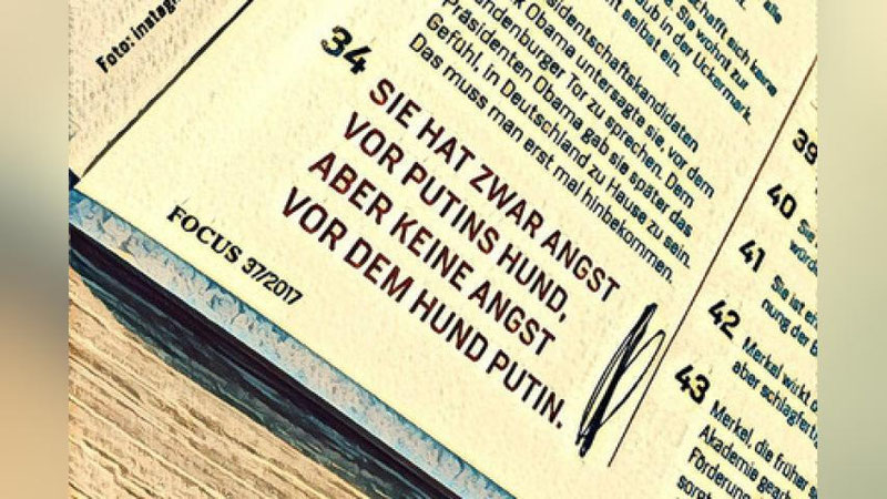 Изрображение 'НЕМЕЦКИЙ ЖУРНАЛ ИЗВИНИЛСЯ ЗА ОСКОРБЛЕНИЕ РОССИЙСКОГО ПРЕЗИДЕНТА'
