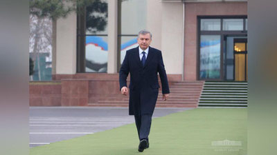 'Shavkat Mirziyoev Samarqandga jo`nab ketdi'ning rasmi