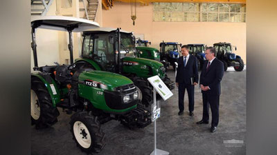 'Yangi zavodlar ishga tushirilib, qishloq xo`jaligi mashinasozligi sanoati barpo etiladi'ning rasmi