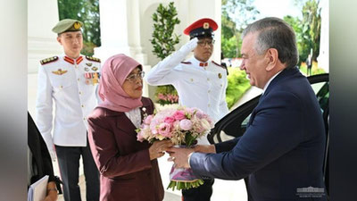 'Singapur Prezidentining O`zbekistondagi tashrifi dasturi ma`lum qilindi'ning rasmi