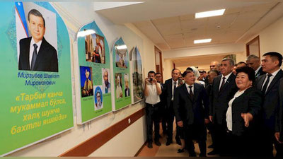 Изрображение 'В КЫРГЫЗСКОМ ОШЕ СДАНА ШКОЛА, ПОСТРОЕННАЯ УЗБЕКИСТАНОМ (ФОТО)'