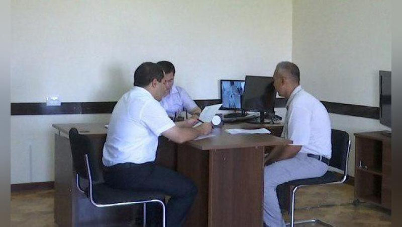'MIB direktorining birinchi o`rinbosari Buxoro viloyatida sayyor qabul o`tkazmoqda'ning rasmi