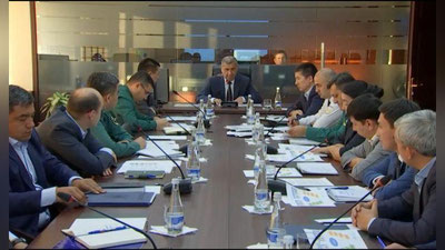 'Idoralararo komissiyaning navbatdagi yig`ilishi bo`lib o`tdi'ning rasmi