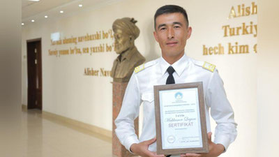 '“Posboniman, muqaddas yurtning” ko`rik-tanlovi g`oliblari taqdirlandi 'ning rasmi