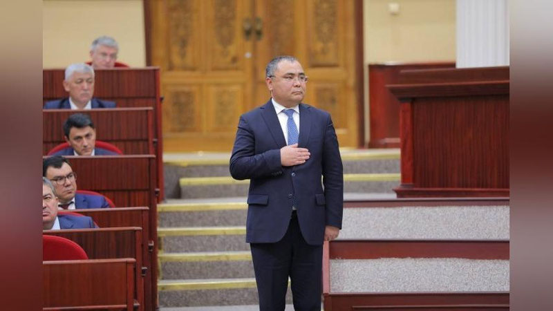 'Иброҳим Абдураҳмонов қишлоқ хўжалиги вазири этиб тайинланди'ning rasmi