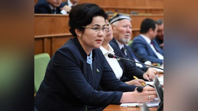 'Gavhar Alimova Samarqand viloyati Xotin-qizlar qo`mitasi raisi etib saylandi'ning rasmi