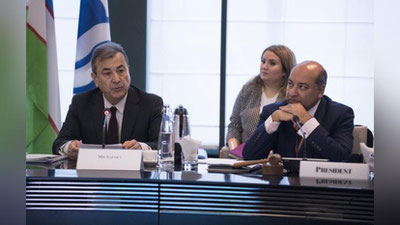 Изрображение 'ГЛАВА ЕБРР ПРИНЯЛ В ЛОНДОНЕ ДЕЛЕГАЦИЮ УЗБЕКИСТАНА'