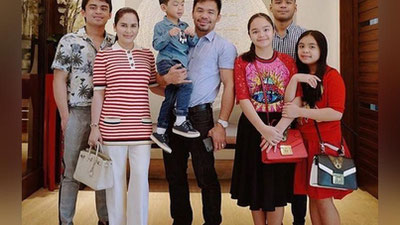 'Pakyaoning o`g`li ilk jangini o`tkazdi (foto)'ning rasmi