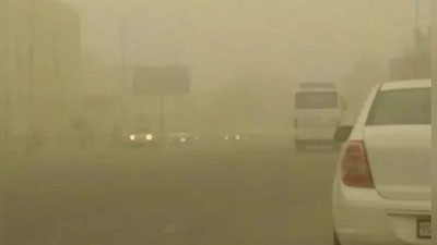 Изрображение 'Узгидромет: 8-11 апреля ожидается усиление ветра, возможны пыльные бури'