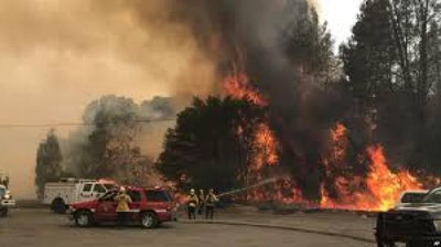 'AQShda o`rmon yong`inlari hamon davom etmoqda'ning rasmi