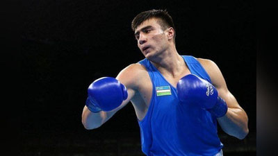 'Boks bo`yicha JCh. Bahodir Jalolov 1-raunddayoq raqibini nokautga uchratdi'ning rasmi