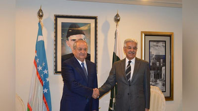 Изрображение 'ГЛАВЫ МИД УЗБЕКИСТАНА И ПАКИСТАНА ПРОВЕЛИ ВСТРЕЧУ В ИСЛАМАБАДЕ'