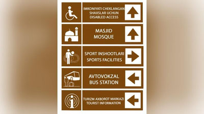 'O`zbekistonda turizm belgilari joriy qilinadi'ning rasmi