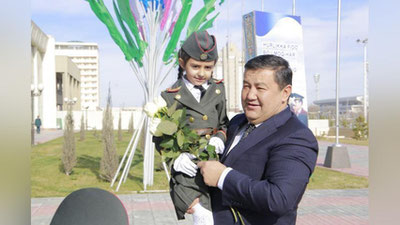 'Buxoroda Vatan himoyachilari kuniga bag`ishlangan tadbir bo`lib o`tdi'ning rasmi