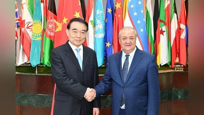 'Абдулазиз Комилов Хитой Ташқи ишлар вазирини қабул қилди'ning rasmi