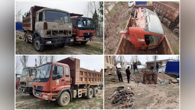 Изрображение 'Преступная группировка занималась незаконным ввозом грузовиков (видео)'