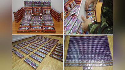 Изрображение 'В Хорезмской и Сырдарьинской области изъяли 64 тысячи единиц пиротехники'