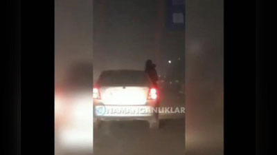 'Hamrohini oynadan chiqarib sayr qildirgan haydovchining avtomashinasi olib ko`yildi(video)'ning rasmi