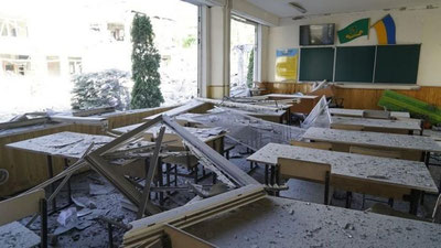 'Харьковдаги мактаб вайрон қилинди (фото)'ning rasmi