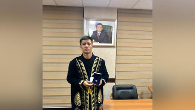 'Shohjahon Ergashev orden bilan taqdirlandi'ning rasmi
