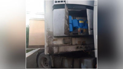 '​“Volvo” tirkamasidagi muzlatgichga nima yashirilgan edi?'ning rasmi