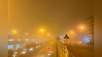 Изрображение 'Сильнейшая песчаная буря накрыла страны Персидского залива: впечатляющее видео'