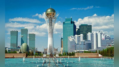 'Qozog`iston Transchegaraviy suv oqimlari bo`yicha Konvensiya Byurosiga raislik qiladi'ning rasmi