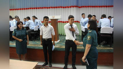 'Yoshlar ongida vatanparvarlik va sadoqatlilik  fazilatlarini mustahkamlash – davr talabi'ning rasmi