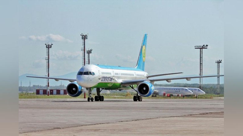 '10 yildan so`ng Xabarovskdan O`zbekistonga to`g`ridan-to`g`ri muntazam reyslar yo`lga qo`yilmoqda'ning rasmi