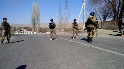 'Qirg`iziston-Tojikiston chegarasida otishma sodir bo`ldi. Jarohat olganlar bor'ning rasmi