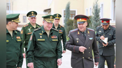 Изрображение 'РОССИЙСКАЯ ВОЕННАЯ ДЕЛЕГАЦИЯ ПОБЫВАЛА В ТАШКЕНТЕ (ВИДЕО)'