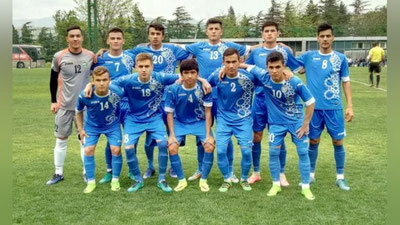 'Ўзбекистон U-18 термаси Грузия ёшларига мағлуб бўлди 'ning rasmi