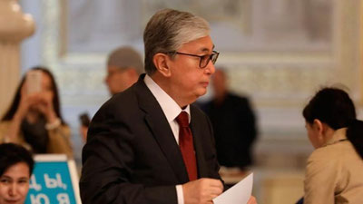 Изрображение 'Токаев официально стал президентом Казахстана'