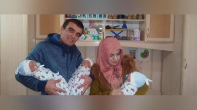 'Qo`qonda uch egizak dunyoga keldi, ularga Prezident sovg`asi topshirildi (foto)'ning rasmi