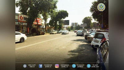 Изрображение 'Столичное УБДД навело порядок у рынка Джами (фото)'