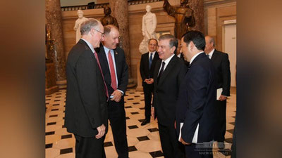 'Shavkat Mirziyoev Kapitoliyga tashrif buyurdi'ning rasmi