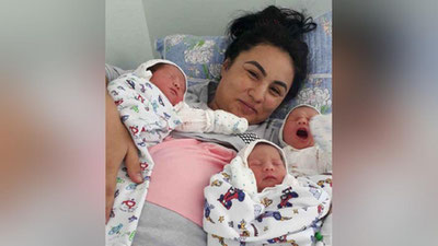 'Farg`onadan quvonchli xabar: uch egizak – Bibixonim, Amirbek va Temurbeklar dunyoga keldi 'ning rasmi