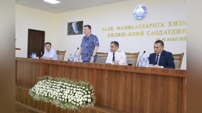 'Kattaqo`rg`on IIBning barcha xodimlari qayta attestasiyadan o`tadi'ning rasmi