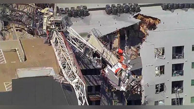 'AQShda kran bino ustiga quladi (Video)'ning rasmi