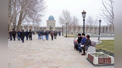 'Имом Бухорий ёдгорлик мажмуасига ташриф буюрувчи сайёҳлар сони икки баробар кўпайди'ning rasmi