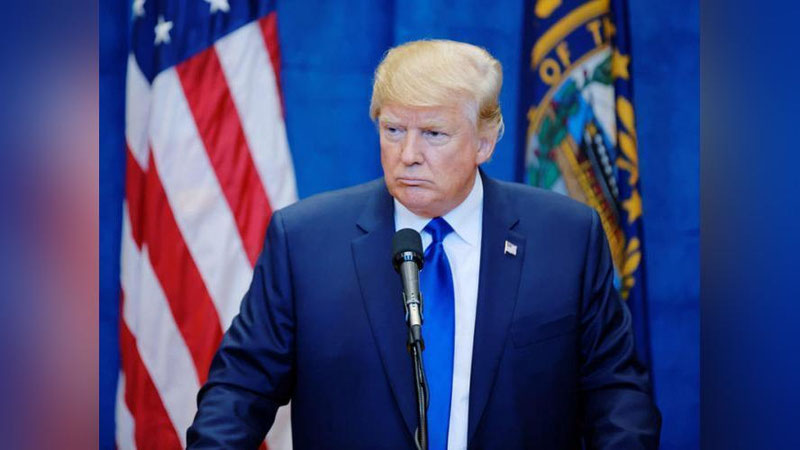 'Tramp Argentinadagi sammitda matbuot anjumanini bekor qildi 'ning rasmi