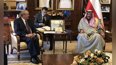 '​O`zbekiston Hukumati va Quvaytning arab iqtisodiy taraqqiyot fondi o`rtasida hamkorlik Memorandumi imzonlandi 'ning rasmi