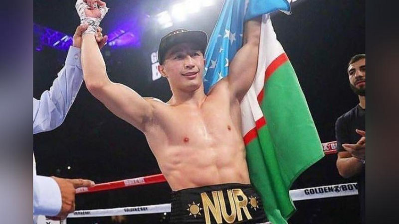 'Elnur Abduraimov ikkinchi jangida ham raqibini nokautga uchratdi'ning rasmi