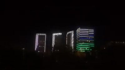 'Poytaxtda ko`pqavatli binolar yangicha tungi chiroqlar bilan bezatildi (video)'ning rasmi