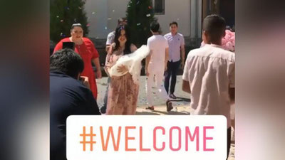 Изрображение 'НИЛУФАР УСМАНОВА ВЫПИСАЛАСЬ ИЗ РОДДОМА С НОВОРОЖДЕННОЙ (ФОТО)'