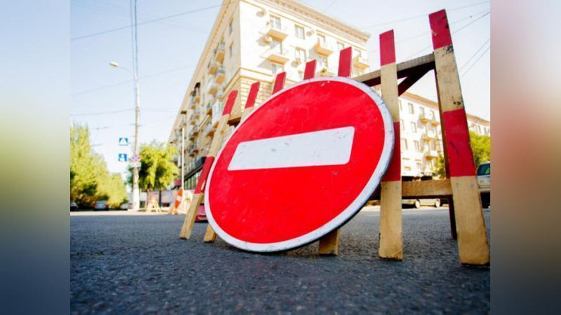 'Toshkentdagi ko`chalardan biri ikki haftaga yopiladi'ning rasmi